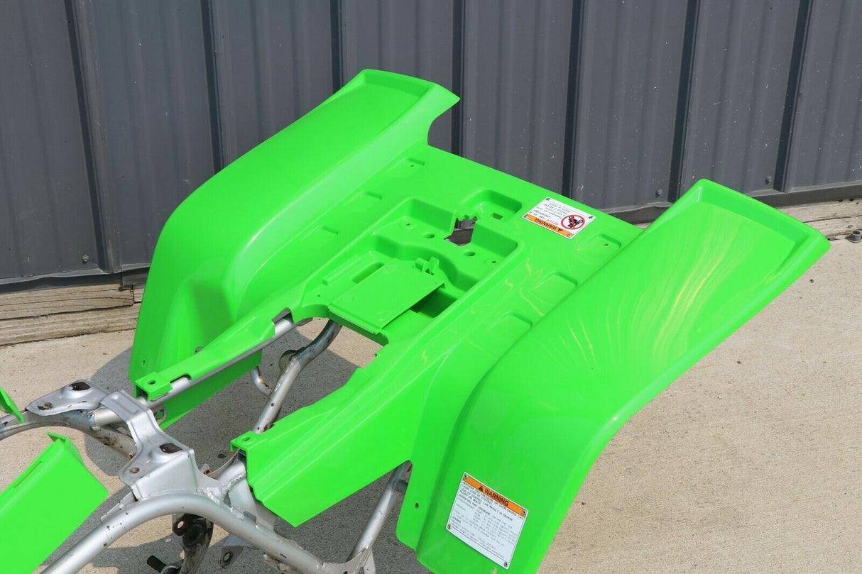 NEW rear fenders Yamaha Banshee plastic body 1987-2006 GREEN back rear only 5