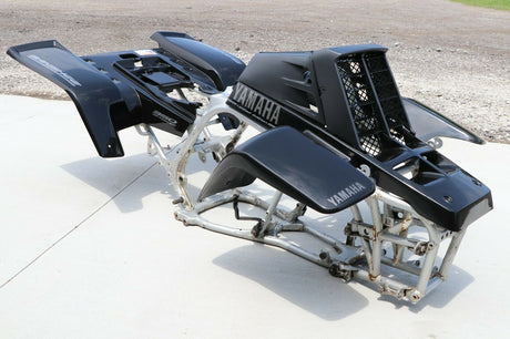 Banshee fenders + gas tank plastic grill + graphics BLACK CARBON FIBER 2004 LE 3