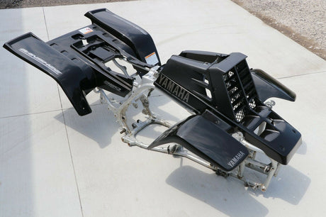 Banshee fenders + gas tank plastic grill + graphics BLACK CARBON FIBER 2004 LE 4