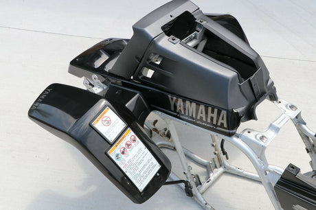 Banshee fenders + gas tank plastic grill + graphics BLACK CARBON FIBER 2004 LE 7