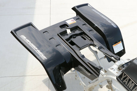 Banshee fenders + gas tank plastic grill + graphics BLACK CARBON FIBER 2004 LE 9