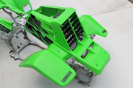 Yamaha Banshee fenders + gas tank plastic + grill + graphics GREEN 7