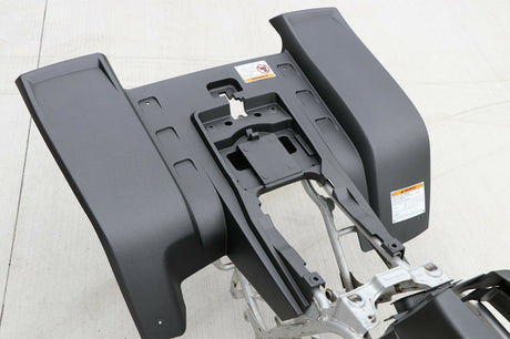 Yamaha Banshee fenders + gas tank plastic + grill plastics CARBON FIBER MATTE 9