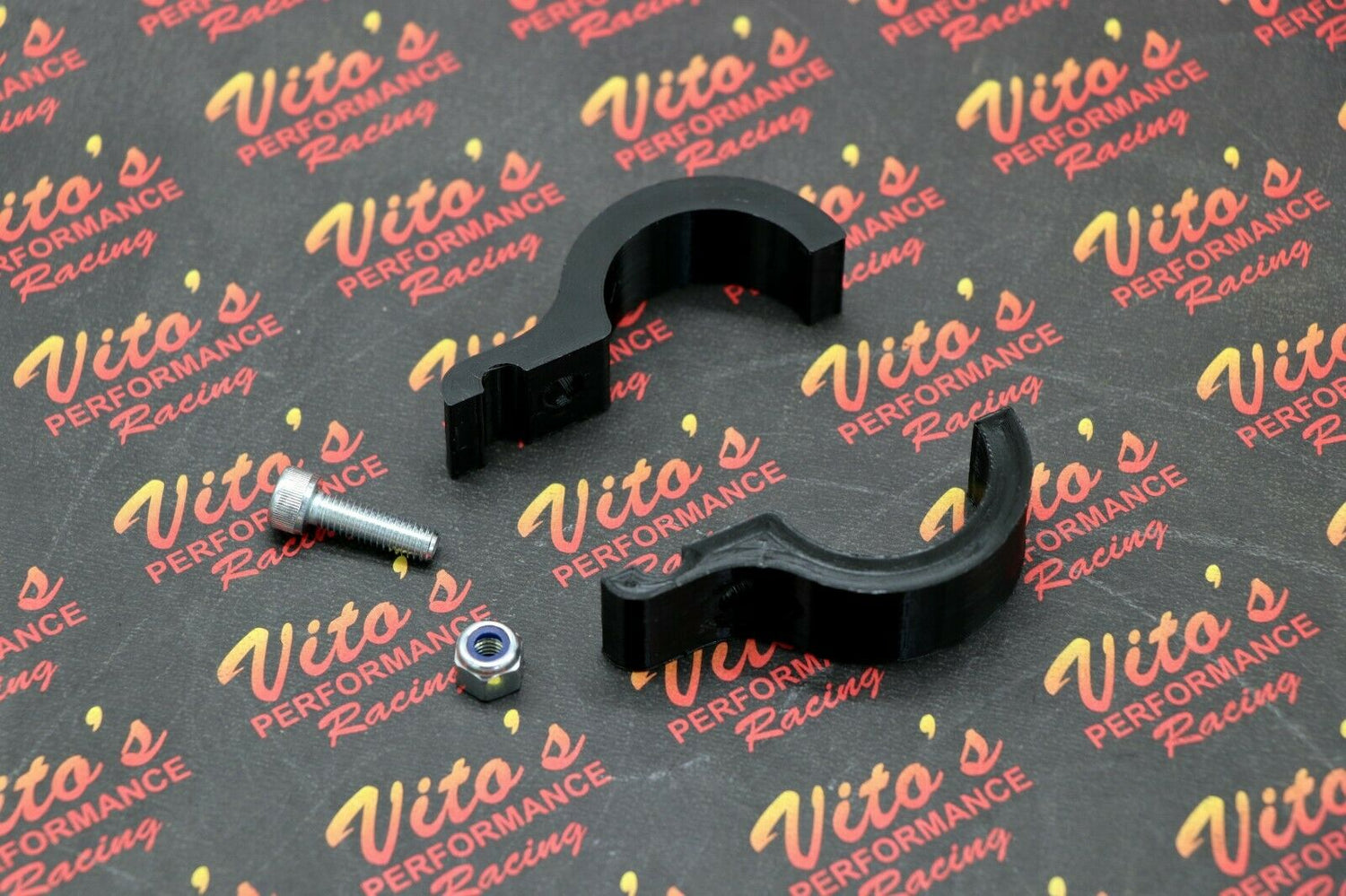 1 x TYSON RACING swingarm brake line CLAMPS for stainless steel lines ALL MODELS 6