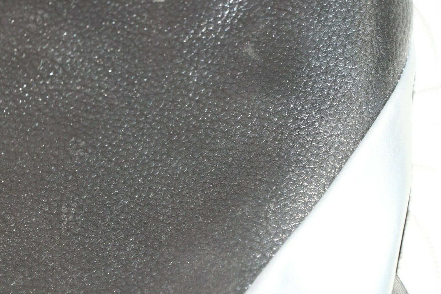 NEW SEAT COVER ONLY Yamaha Banshee cover BLACK TEXTURE + SILVER + LETTERS 8