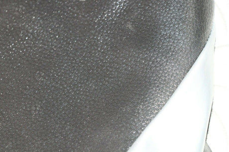 NEW SEAT COVER ONLY Yamaha Banshee cover BLACK TEXTURE + SILVER + LETTERS 8