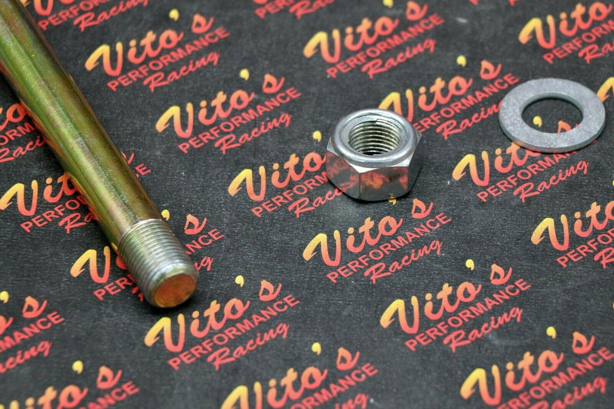 NEW HEAVY DUTY SOLID YAMAHA BANSHEE REAR SWINGARM PIVOT BOLT + NUT + WASHER 4