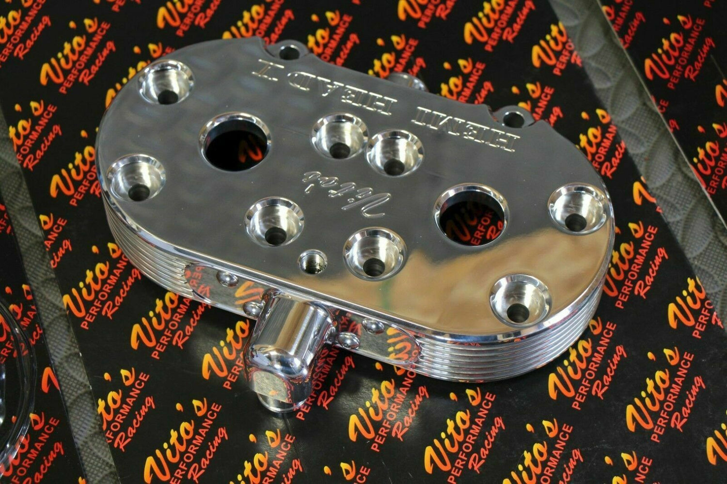 Vito's HEMI HEAD aftermarket billet aluminum cool 1987-2006 Banshee + DOMES 19cc 5