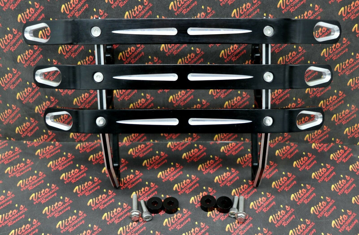 NEW Billet CNC front bumper Yamaha Banshee 1987-2006 guard aluminum BLACK 3