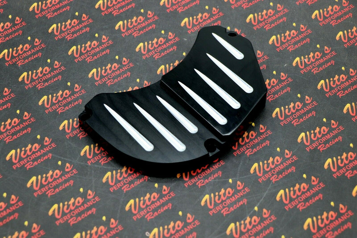 NEW Yamaha Banshee billet aluminum water pump impeller cover 1987-2006 BLACK 4