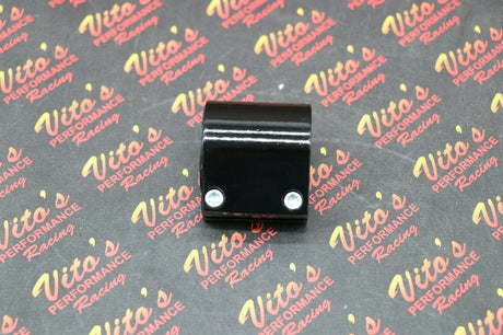 1 x ALUMINUM exhuast pipe clamps muffler connectors Yamaha Blaster GLOSS BLACK 3