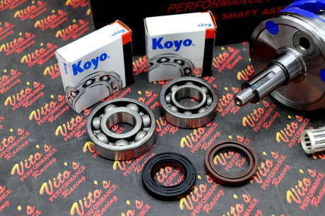 VITOS Yamaha Blaster crankshaft KIT +3mm STROKER crank bearings + spacer + seals 3