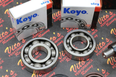 VITOS Yamaha Blaster crankshaft KIT +3mm STROKER crank bearings + spacer + seals 4