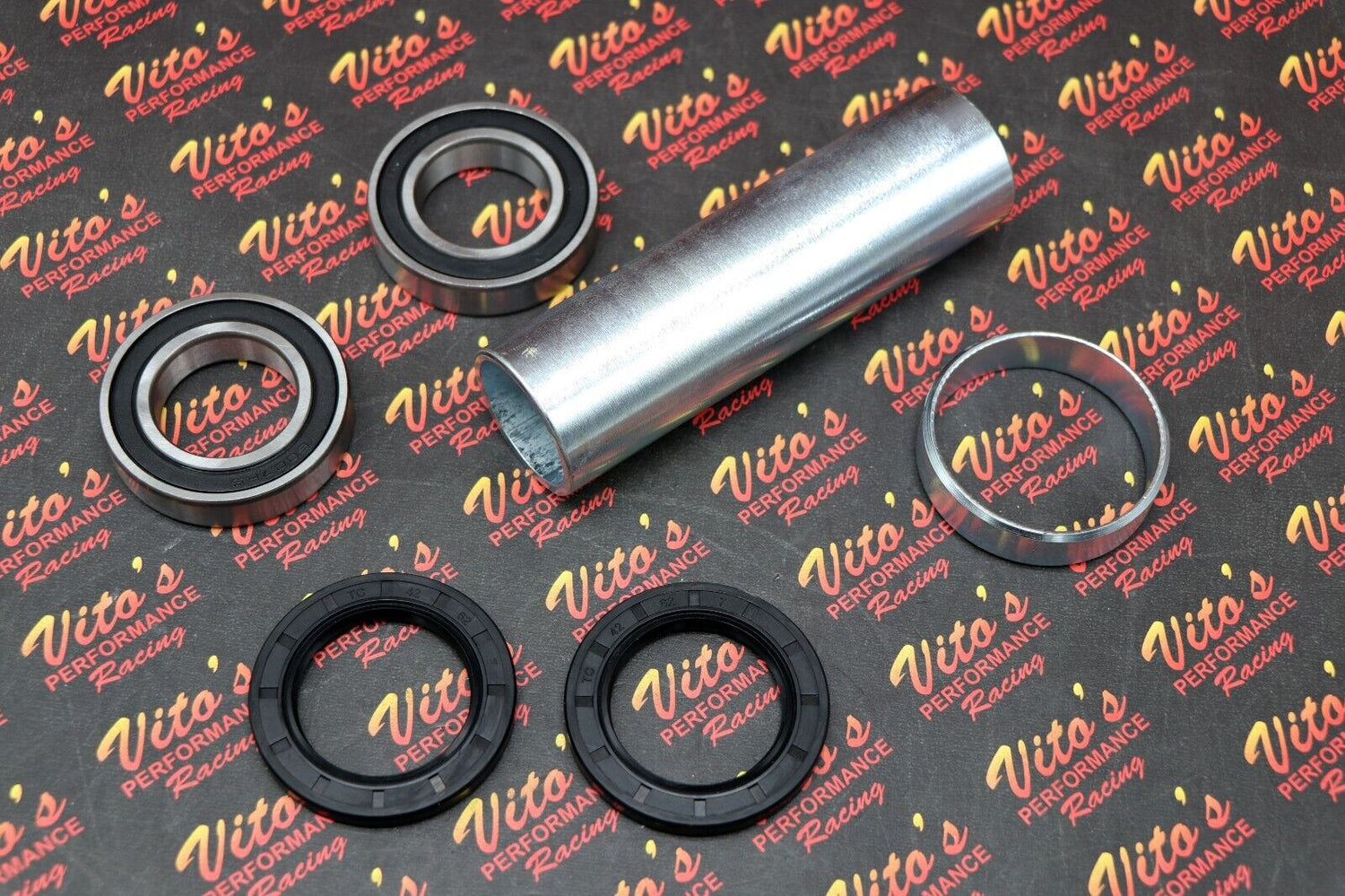 Rear bearings axle carrier rebuild kit Yamaha BLASTER 200 1988-2006 + spacer 1