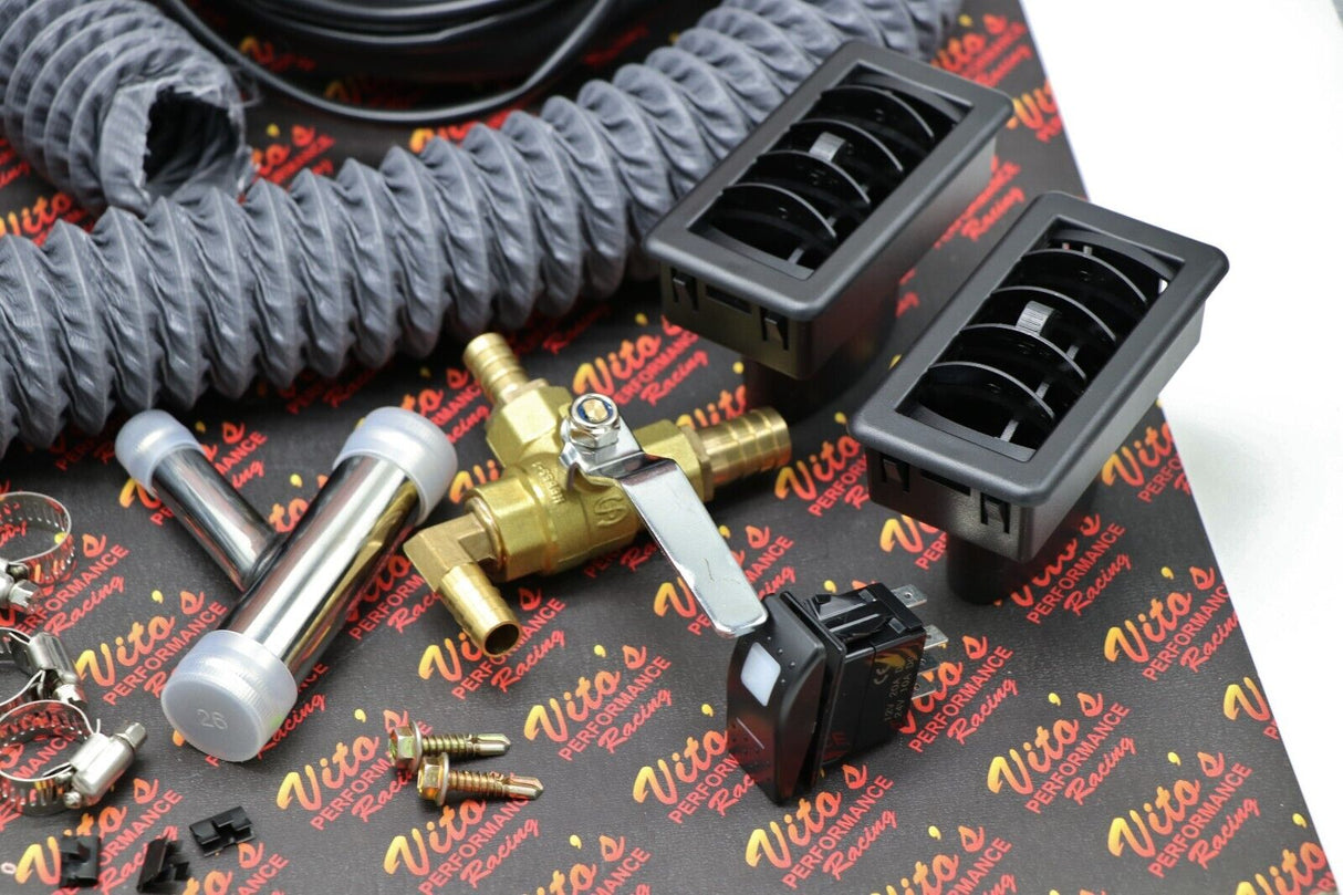 UTV Cab Heater For Polaris RZR 1000 XP with Defrost (2016-Current) 12