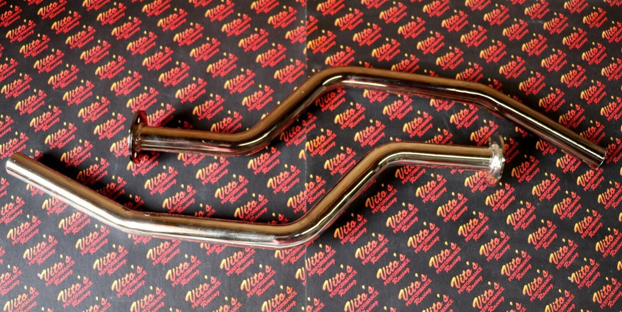 CHROME SHEARER pipes silencer STINGER TUBES for pod filter (no airbox) Banshee 4