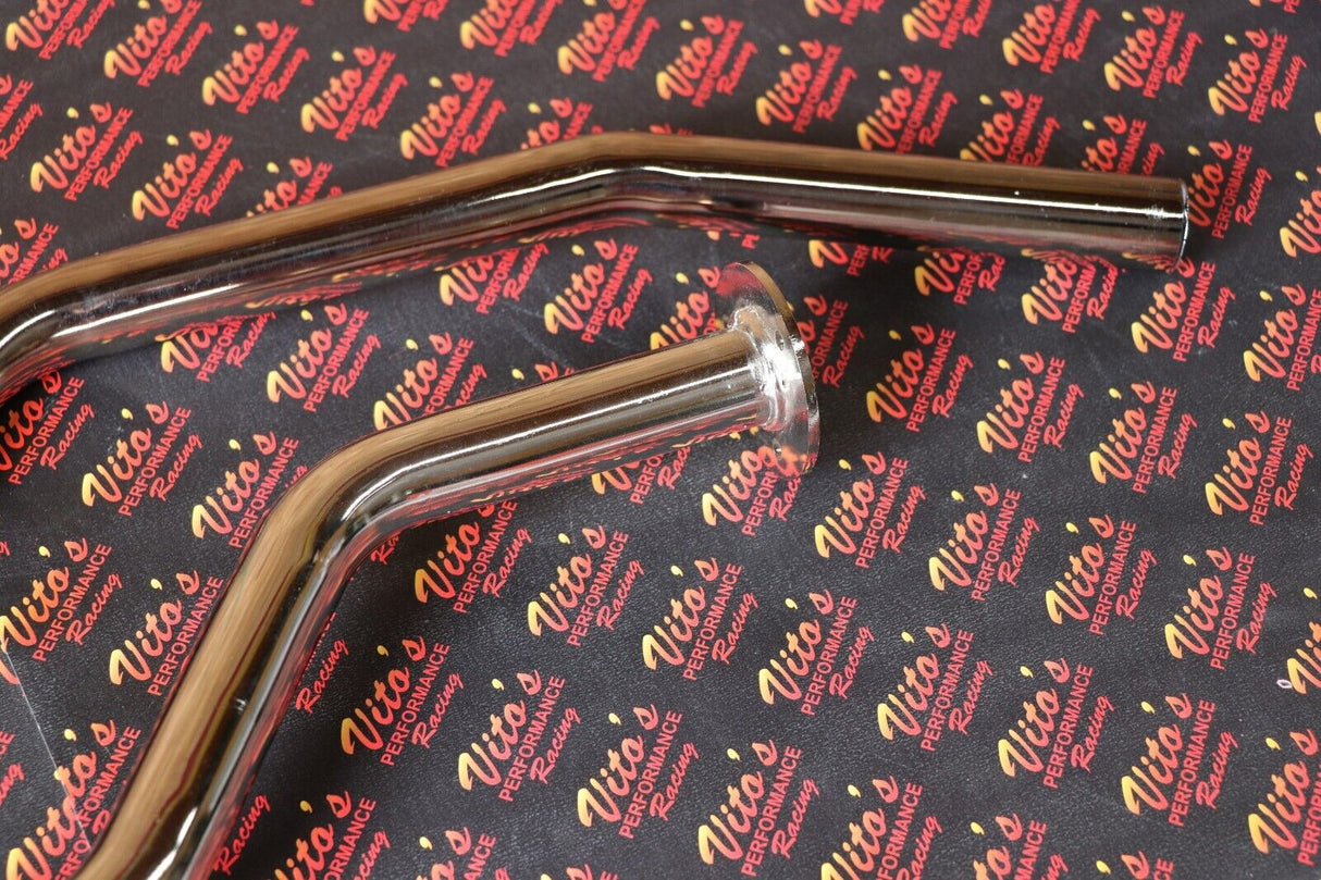 CHROME SHEARER pipes silencer STINGER TUBES for pod filter (no airbox) Banshee 6