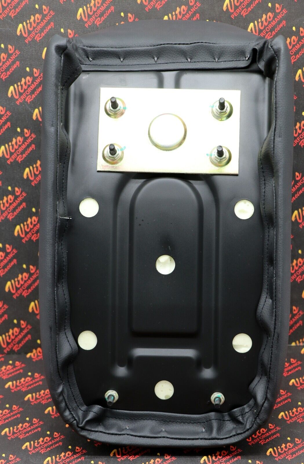 NEW Honda ATC70 seat complete - fits 1978-1985 ATC 70 #70 print on sides BLACK 5