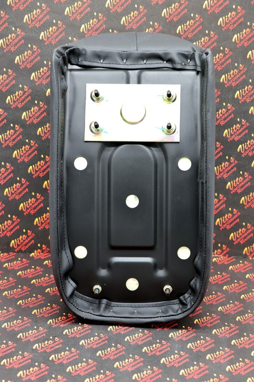 NEW Honda ATC70 seat complete - fits 1978-1985 ATC 70 BLACK PLEAT 8