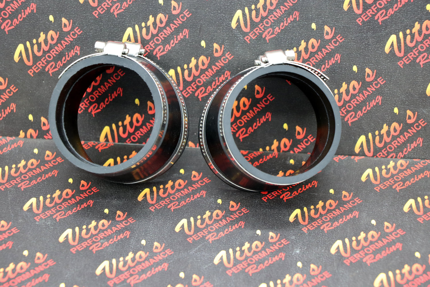 Vito's Banshee Carb Boots for airbox to larger 33mm 34mm 35mm carbs + 4 clamps 2