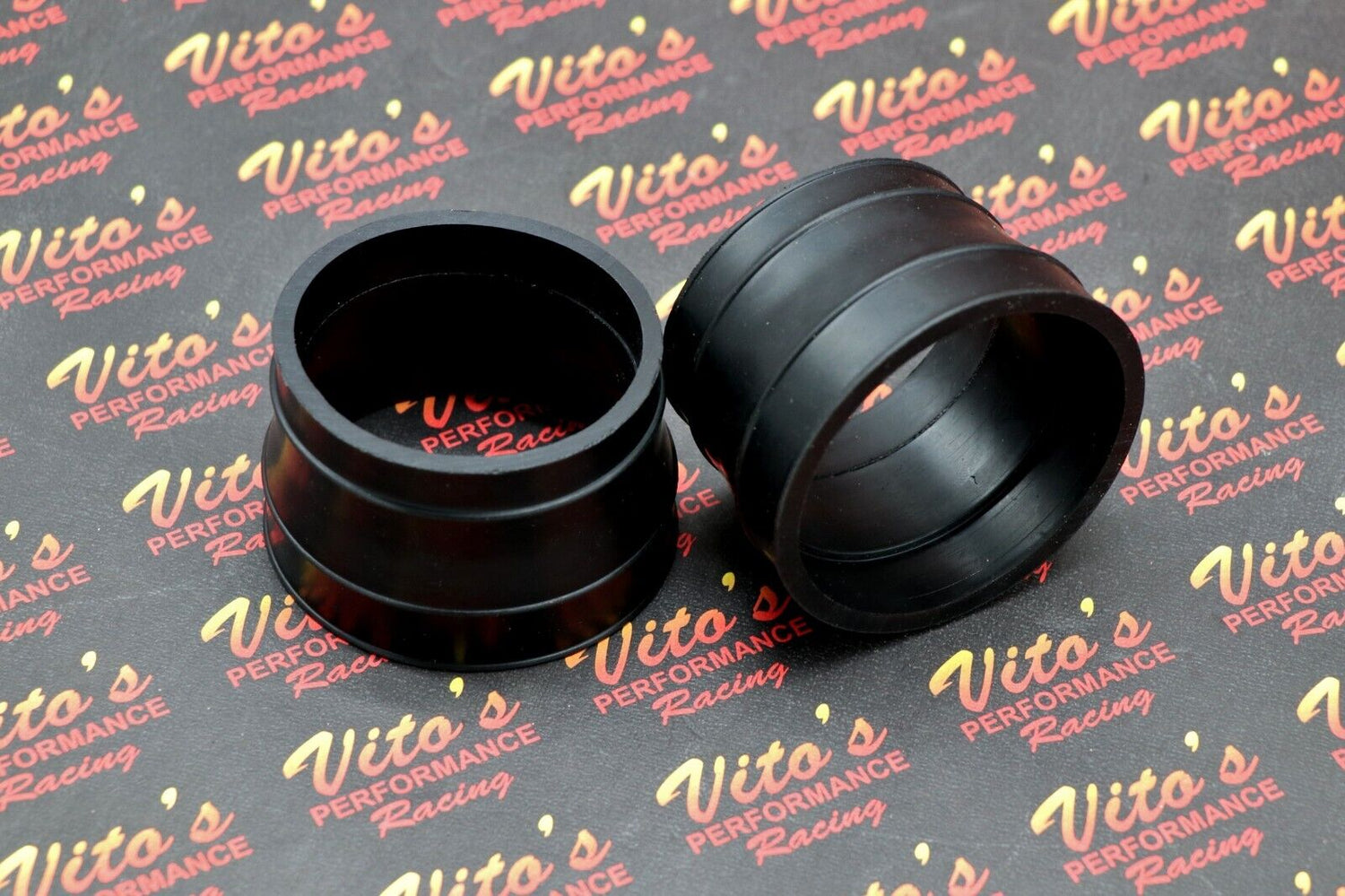 Vito's Banshee Carb Boots for airbox to larger 33mm 34mm 35mm carbs + 4 clamps 8