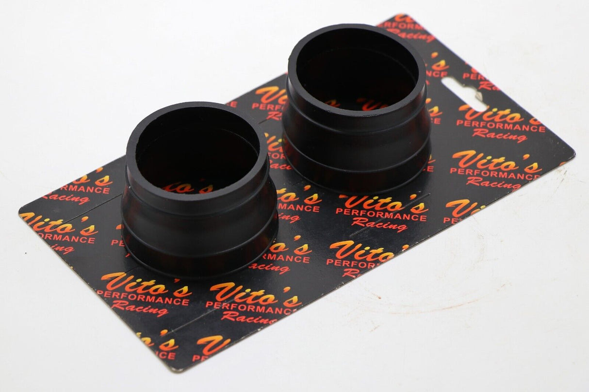 Vito's Banshee Carb Boots for airbox to larger 33mm 34mm 35mm carbs + 4 clamps 11