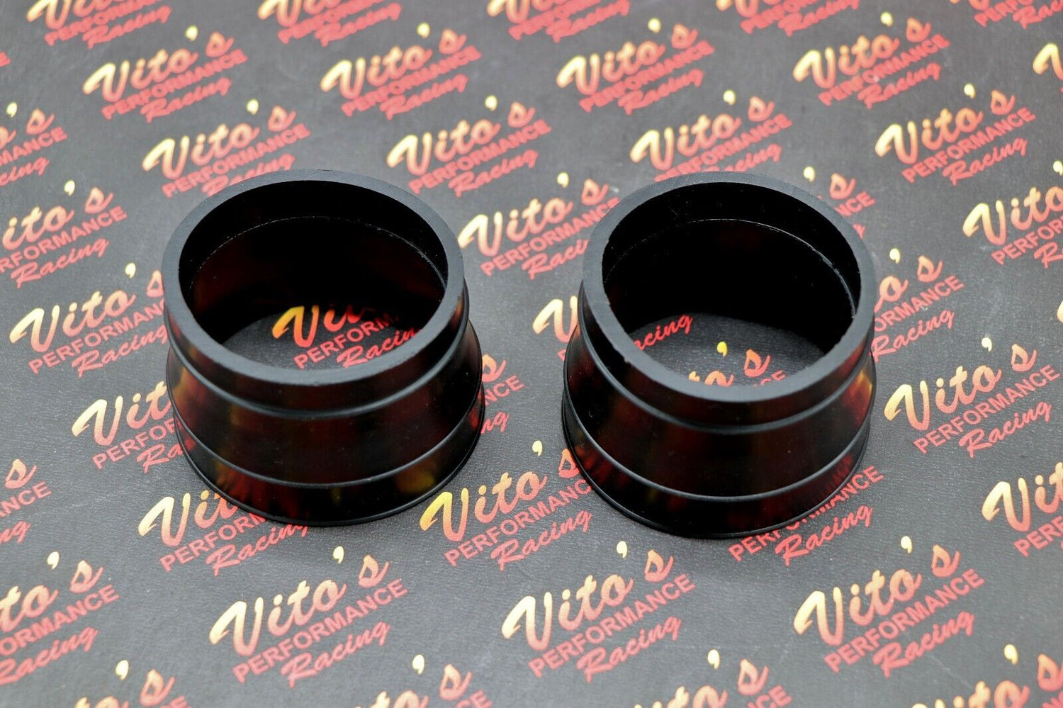 Vito's Banshee Carb Boots for airbox to larger 33mm 34mm 35mm carbs + 4 clamps 12