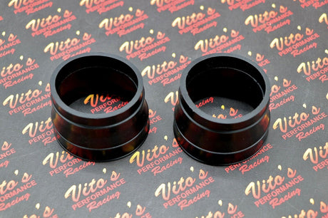 Vito's Banshee Carb Boots for airbox to larger 33mm 34mm 35mm carbs + 4 clamps 12