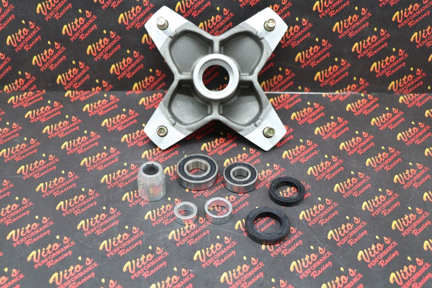 1 x NEW front hubs + studs seals bearings Yamaha Raptor 700 660 YFZ450 YFZ450r 1