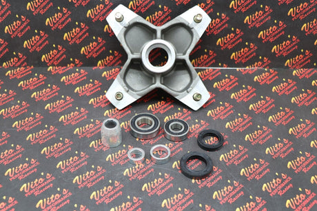 1 x NEW front hubs + studs seals bearings Yamaha Raptor 700 660 YFZ450 YFZ450r 1