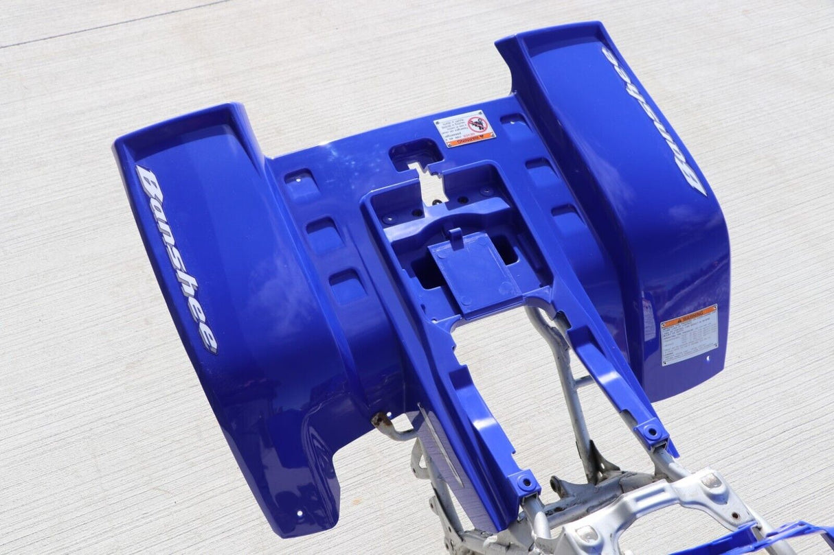 Vito's vinyl decal graphics kit 14MIL sticker Yamaha Banshee BLUE WHITE 2005 7