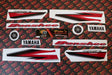 Vito's vinyl decal graphics kit 14MIL sticker Yamaha Banshee RED WHITE 2005 1