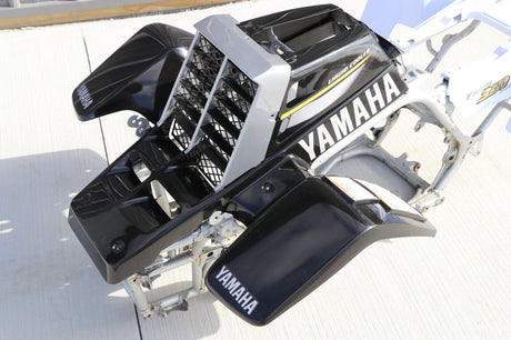 Vito's vinyl decal graphics kit 14MIL sticker Yamaha Banshee SILVER BLACK 2002 6
