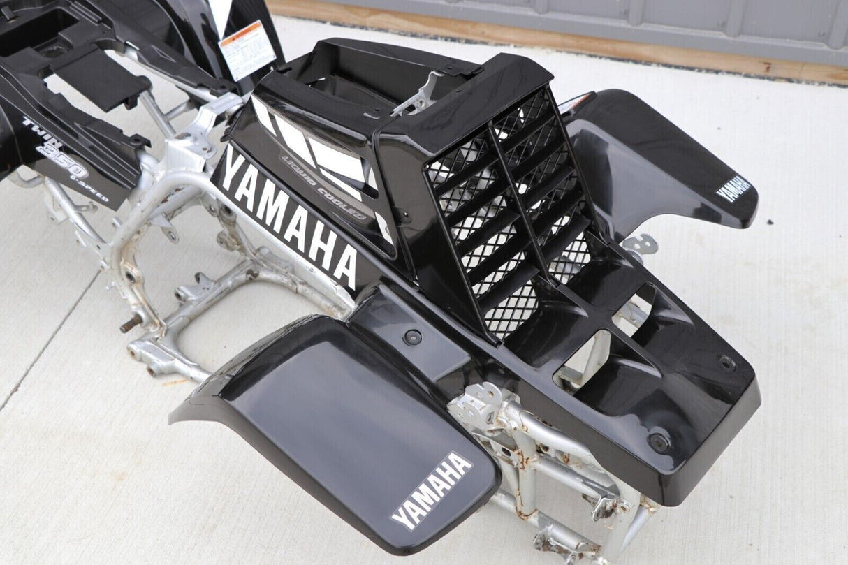 Vito's vinyl decal graphics kit 14MIL sticker Yamaha Banshee BLACK WHITE 2001 7