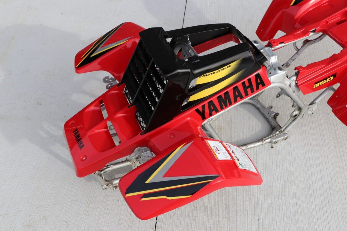 Vito's vinyl decal graphics kit 14MIL sticker Yamaha Banshee RED BLACK 1999 7
