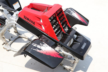Vito's vinyl decal graphics kit 14MIL sticker Yamaha Banshee RED BLACK 1997 5