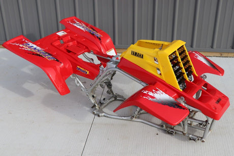 Vito's vinyl decal graphics kit 14MIL sticker Yamaha Banshee RED YELLOW 1996 5