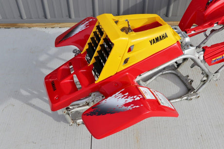 Vito's vinyl decal graphics kit 14MIL sticker Yamaha Banshee RED YELLOW 1996 7