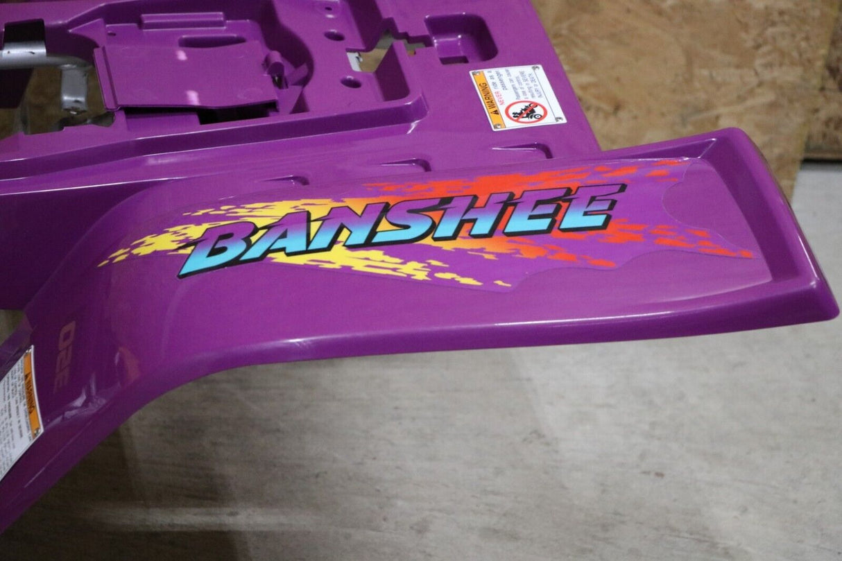 Vito's vinyl decal graphics kit 14MIL sticker Yamaha Banshee BRIGHT PURPLE 1995 7