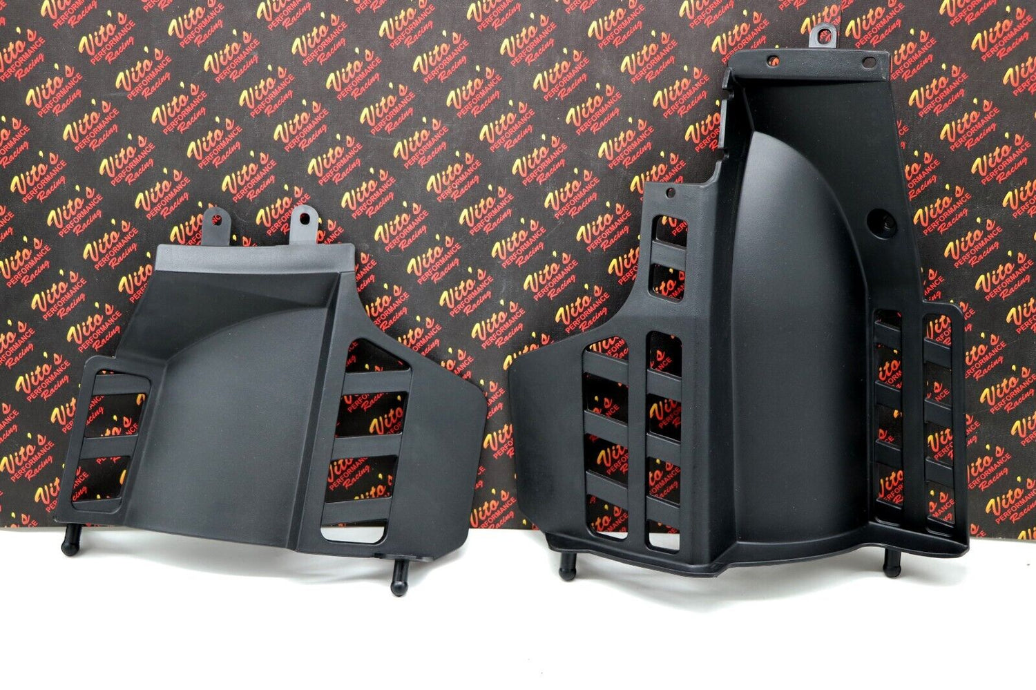 NEW Blaster nerfs nerf bars PLASTIC heel guards left + right 1990-2006 1