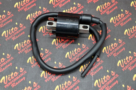 Yamaha ignition COIL + wire HIGH OUTPUT YFZ450R Grizzly 550 700 Rhino Viking 3