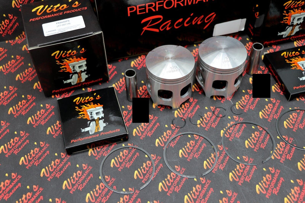 Vito's Performance Super Stock 9440 Pistons Banshee simulates ported motor! 64.5 4