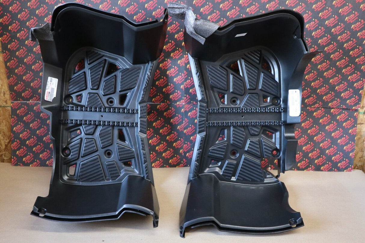 2 x OEM Floorboard footrest footwell Heel guards L+R Yamaha Kodiak 450 2018-2024 2