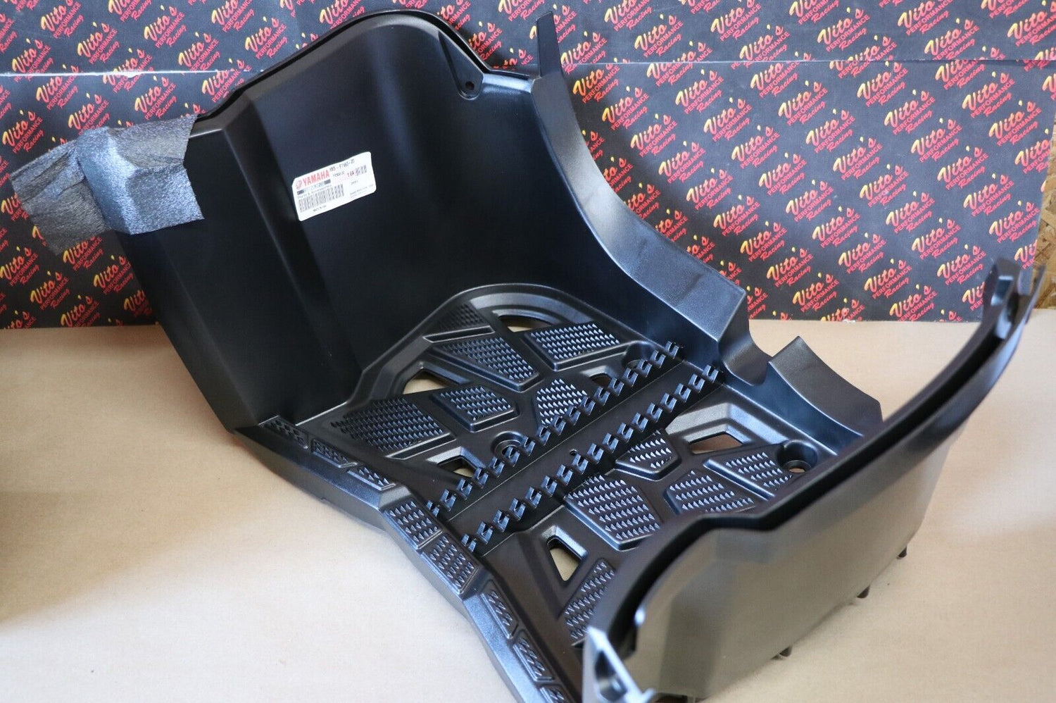 2 x OEM Floorboard footrest footwell Heel guards L+R Yamaha Kodiak 450 2018-2024 6