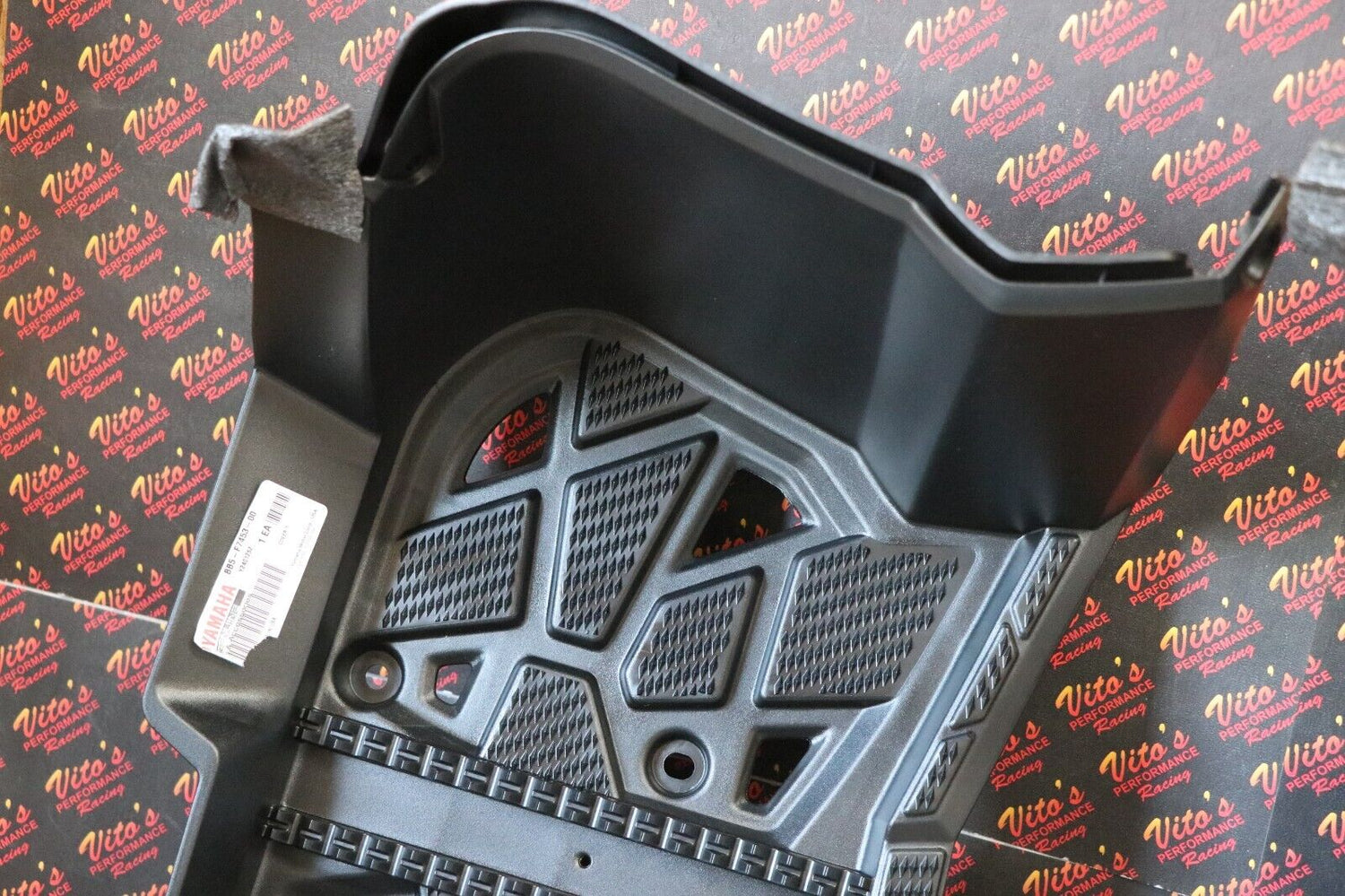 2 x OEM Floorboard footrest footwell Heel guards L+R Yamaha Kodiak 450 2018-2024 10