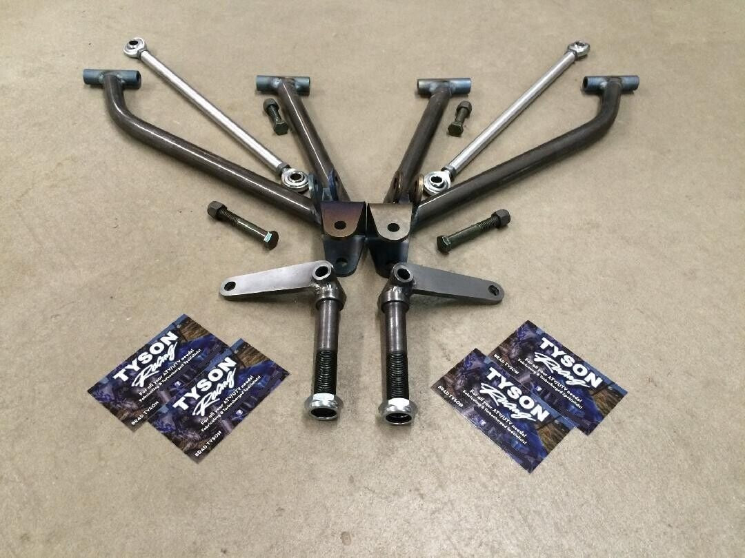 TYSON RACING -2 WIDE +2 FORWARD BANSHEE DRAG A ARMS CHROMOLY -2+2 SINGLE ARM 2