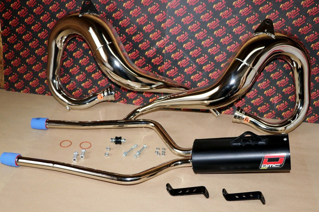 YAMAHA BANSHEE CHROME DMC 916 998 PIPES + SILENCER 1987-2006 1