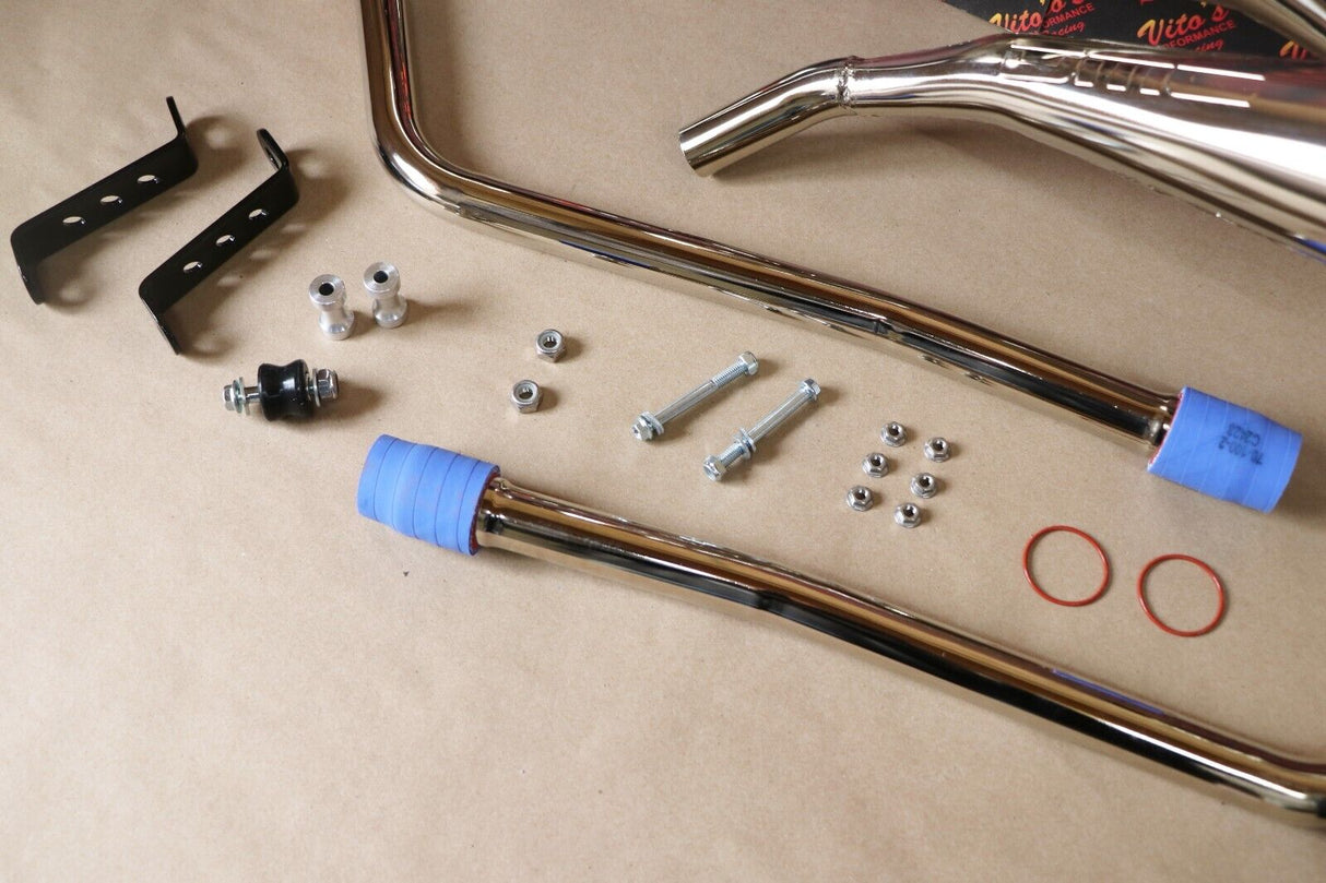 Yamaha Banshee CHROME DMC 916 998 single silencer only 1987-2006 6