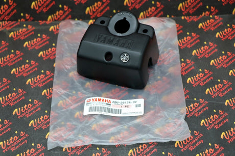 LOGO EMBLEM + key switch plastic handlebar stem cover OEM FACTORY Yamaha Banshee 4