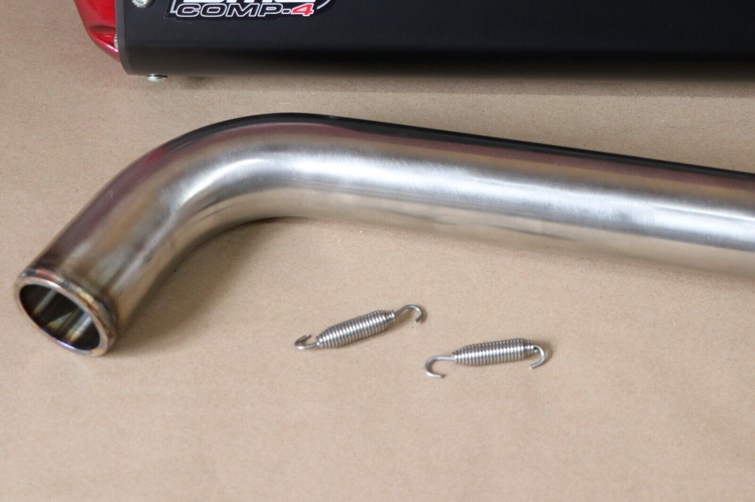 DMC Competition Slip-On Exhaust Black Comp Yamaha Raptor 700 2006-2022 2